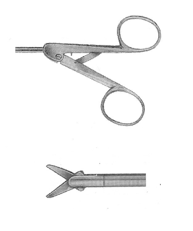 İZOLESİZ MAKAS Z MODEL SAPLI ÇAP : 5MM L:43CM